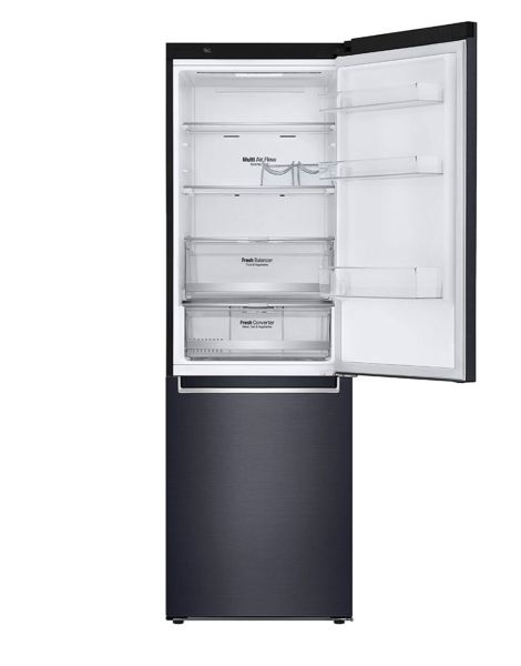 LG GC-B459NQDZ 341Liters Bottom Mount Refrigerator - Door Cooling+ [19% Fast Cooling], Smart ThinQ