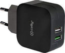 Celly TC2USBTURBO 2 USB-A Wall Charger -17W