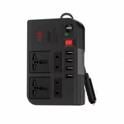Green Lion Spark 3 Power Inverter - 300W, 4 USB port, Universal Pin sizes