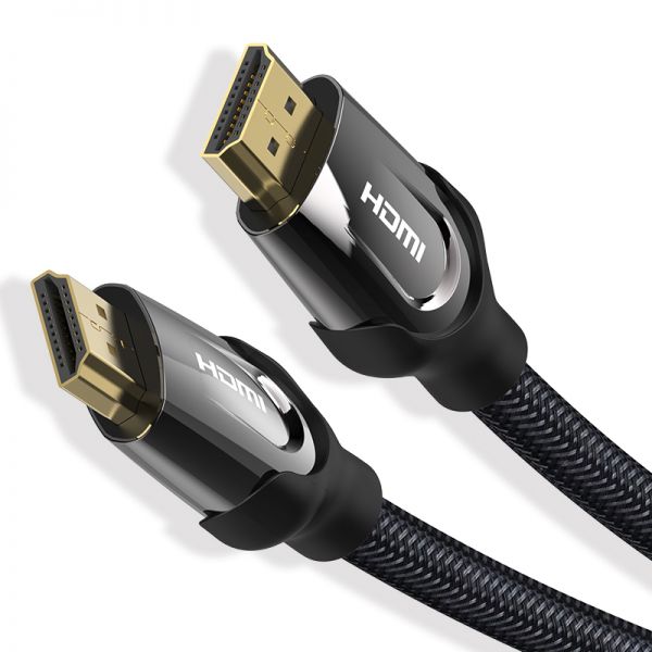 Vention Nylon Braided HDMI Cable 2M METAL TYPE (VEN-VAA-B05-B200)