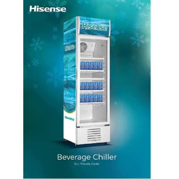 Hisense FL-30FC 222 Liters Glass Door With Lock Showcase Fridge