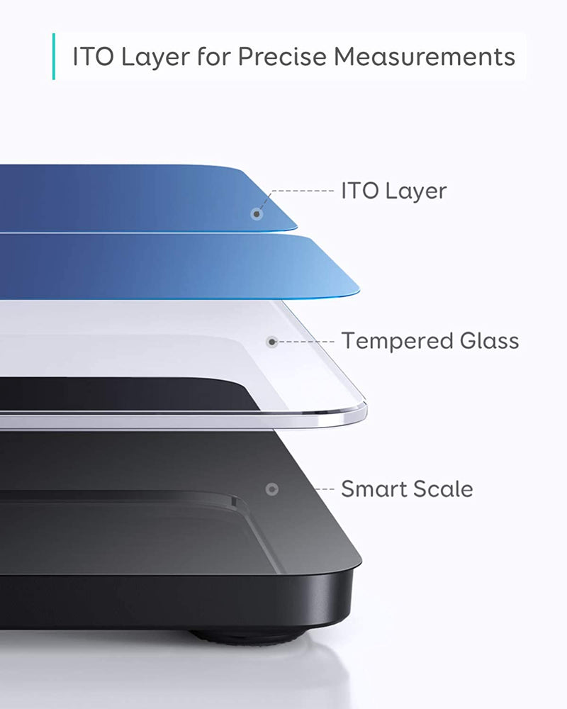 Anker eufy Smart Scale C1 with Bluetooth, Body Fat Scale, Wireless Digital Bathroom Scale