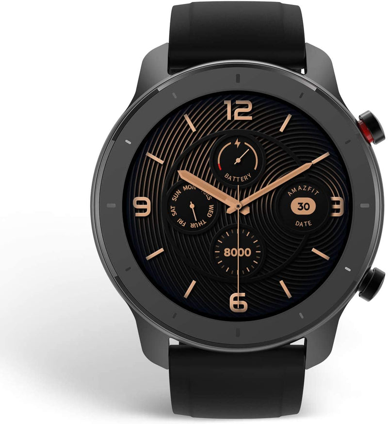 Amazfit GTR 42 Smartwatch, Classic Design (B07VKLM62F)