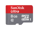 Sandisk 8GB Ultra MicroSDHC card with Adapter for phone