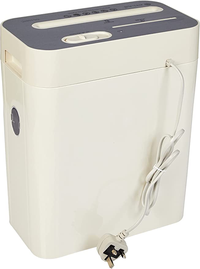 Atlas CC1040 CrossCut Paper Shredder(AS-S2-CC1040) – 10 sheets, Din Security Level: P-4, Bin Capacity: 17.4 Liter