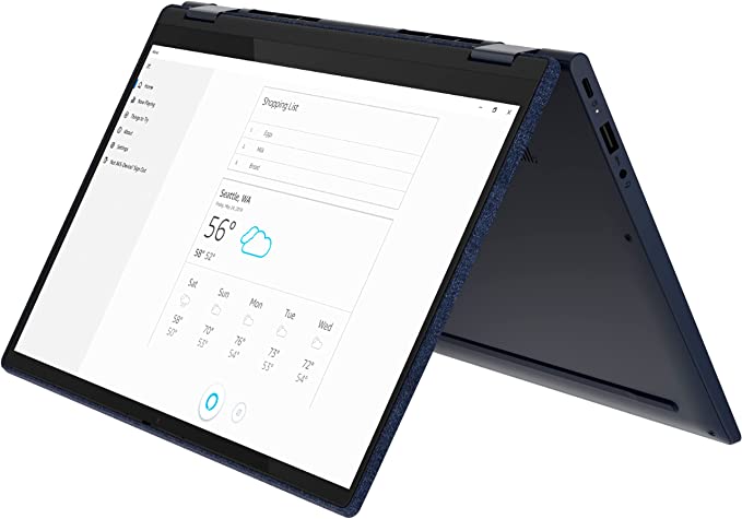 Lenovo Yoga 6 13ALC7 Laptop (82UD0050UE) - AMD Ryzen 7, AMD Ryzen 7 5700U, 512GB SSD, 8GB RAM, 13.3"Inch Touch Screen Display, 1-Year Warranty