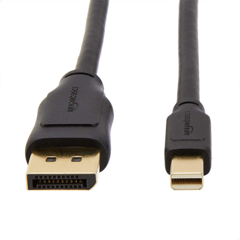 Amazon Basics HL-007271 - Mini DisplayPort to DisplayPort Cable (5.9 ft) (B013PWQPFS)
