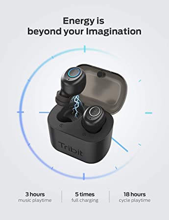 Tribit X1 Light True Wireless Earbuds -18 Hours Playtime