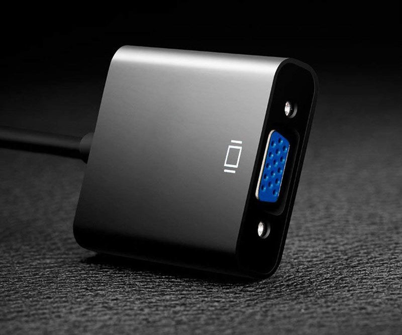 Priefy HDMI to Vga Converter Adapter (B07S3GSZP9)1080P with 3.5 mm Audio HD Video Cable Adapter for PC Desktops Laptops Power