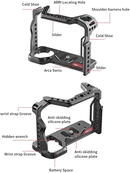 UURig R063 Upgrade Camera Metal Cage - Sony A7 III