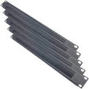 Totech 5 Pack 1U Brush Cable Manager (B087Q9GCL7) Horizontal Rack Mount Cable Management Strip Panel for 19 Inch Server Rack or Network Cabinet