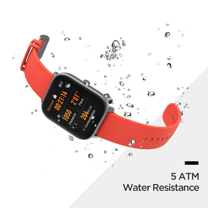 Amazfit GTS Smart Watch (Obsidian Black) B07XLMY2HW
