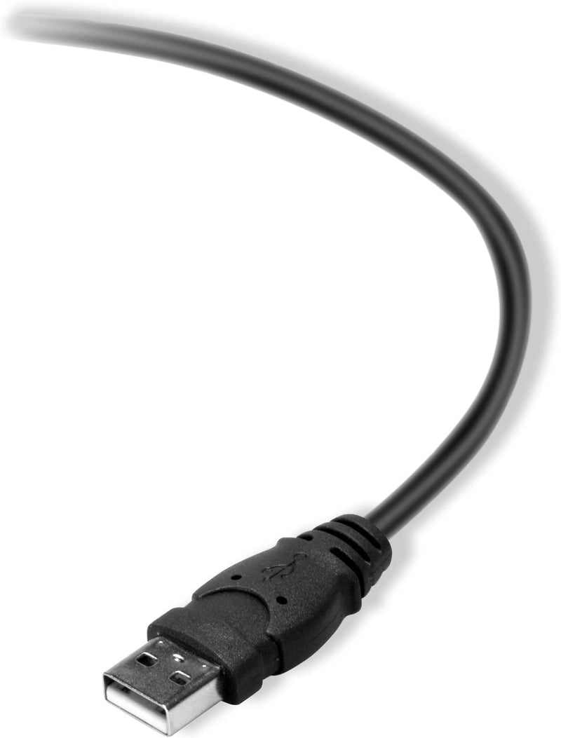 Belkin 3M USB 2.0 Premium Printer Cable (F3U154BT3M)