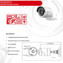 Hikvision DS-2CE16C0T-IR(3.6mm) 1 MP Fixed Mini Bullet Camera