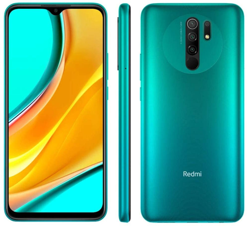 Xiaomi Redmi 9 64GB, 4GB RAM, 6.53" Full HD + AI Quad Camera, LTE Factory Unlocked Smartphone (B08B3VCF9G)