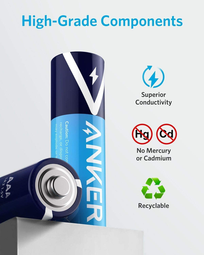 Anker Alkaline AAA Batteries (8-Pack)( B1820H13)