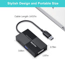 USB to HDMI VGA DVI Adapter (B07X3273C4), USB3.0 Converter with 2K Full HD 2048x1152 for Multiple Monitors, Compatible with Windows 7/8/10, Mac OS X,