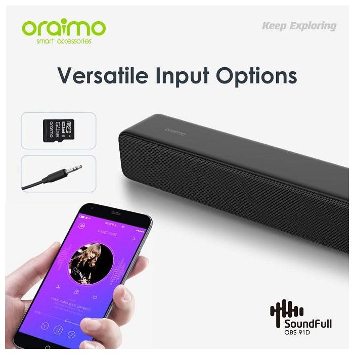 Oraimo SoundFull Soundbar Wireless Bluetooth Speaker