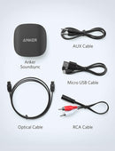 Anker Soundsync A3341 Bluetooth 2-in-1 Transmitter and Receiver, with Bluetooth 5 (A3341011)