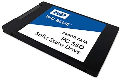 WD BLUE 500GB SATA III 6Gb/s 2.5 inch/7mm Internal SSD -  WDS500G2B0A