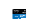 Lexar® High-Performance 633x microSDHC™/microSDXC™ UHS-I Cards - 32GB