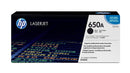 HP 650A Black Original LaserJet Toner Cartridge(CE270A)