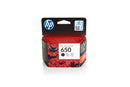 HP 650 Black Original Ink Advantage Cartridge (CZ101AE)