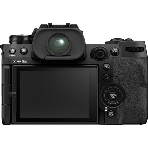 Fujifilm X-H2S Mirrorless Camera - 26.1MP APS-C X-Trans Stacked BSI Sensor, 4K 120p, 6.2K 30p, FHD 240p 10-Bit Video