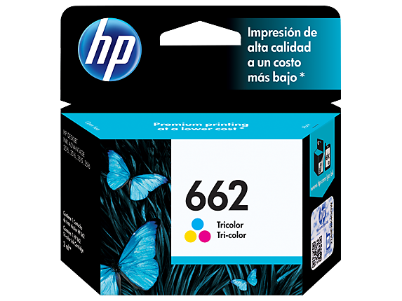 HP 662 Tri-color Original Ink Cartridge