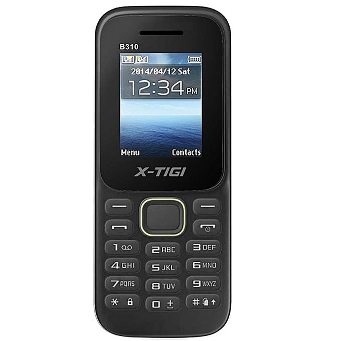X-Tigi B310 Feature Phone - 1000mAh Battery, Dual SIM