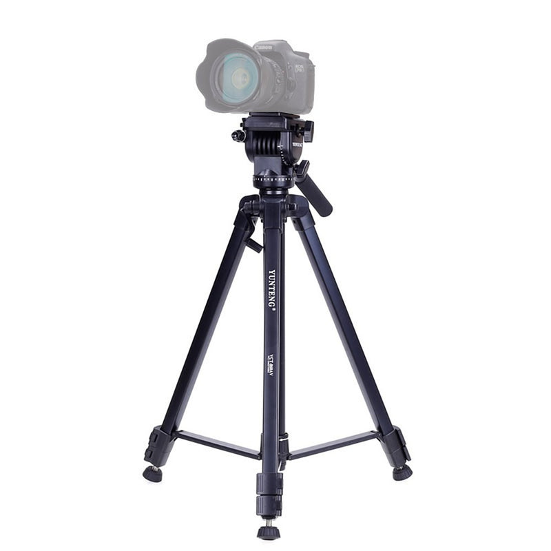 YUNTENG 860 Aluminum Camera Travel Tripod Stand for Canon Nikon, Sony, Samsung, DSLR Camera - vct 860
