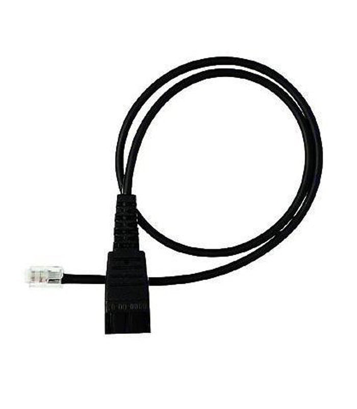 Jabra QD cord, straight, mod plug 0,5m - 4P plug: r,m-,m+r - 8800-00-37