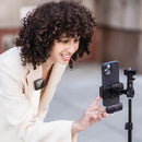 Hoco S31 stream wireless microphone with 3-in-1 Receiver  for Lightning - Wireless connection, 50 meters Transmission rang,  microphone 400mAh, receiver 320mAh.