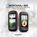 Garmin Montana 680, Touchscreen Handheld GPS - with 8 Megapixel Camera