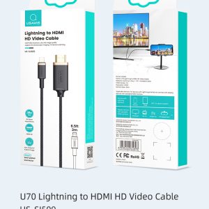 USAMS US-SJ509 U70 Lightning to HDMI HD Video Cable