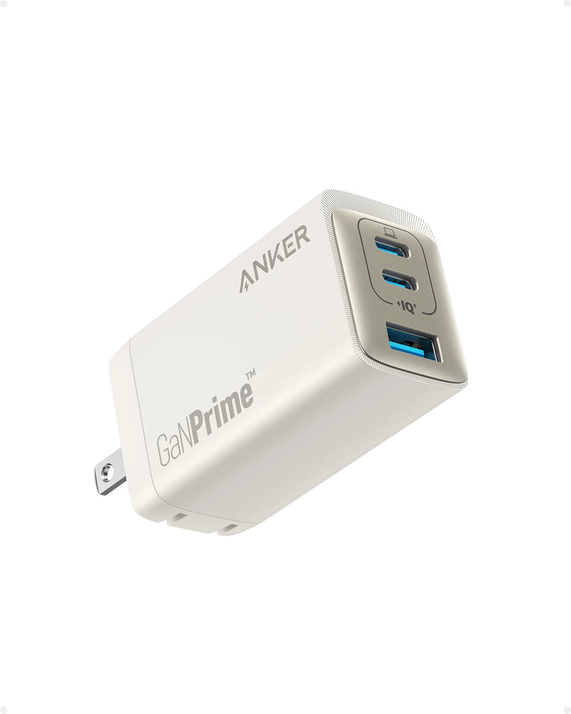 Anker 735 GaNPrime 65W Charger - Power 3 Devices at Once, Charge Up to 30 Minutes Faster