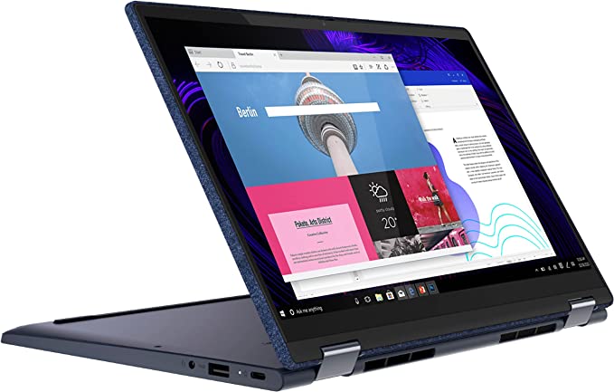 Lenovo Yoga 6 13ALC7 Laptop (82UD0050UE) - AMD Ryzen 7, AMD Ryzen 7 5700U, 512GB SSD, 8GB RAM, 13.3"Inch Touch Screen Display, 1-Year Warranty