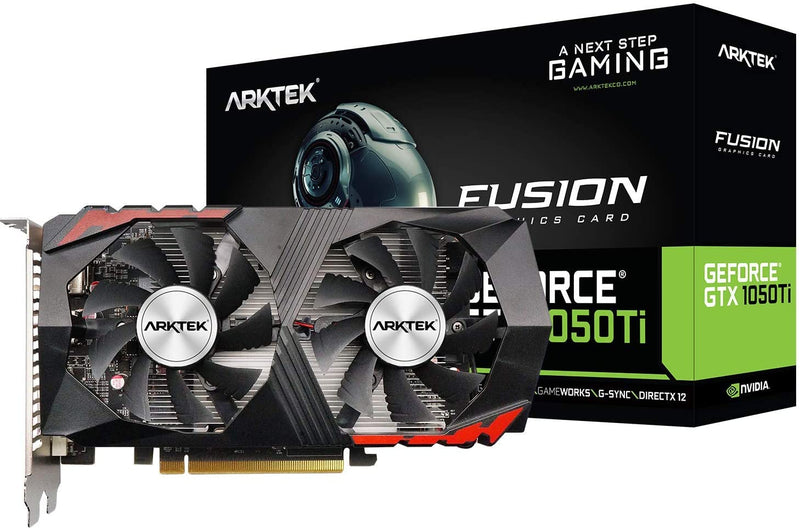ARKTEK NVIDIA GeForce GTX 1050Ti 4GB GDDR5 Graphics Card
