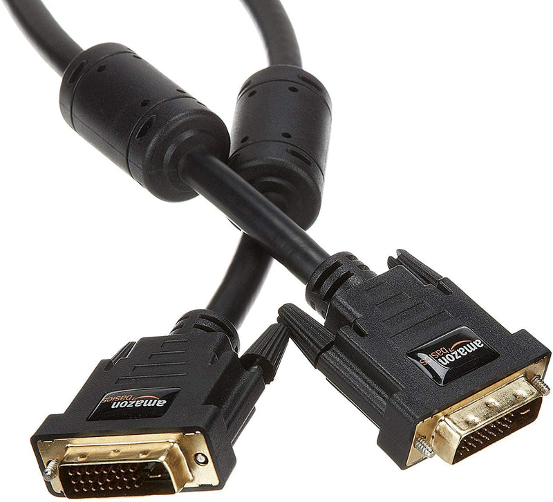 Amazon Basics 6.6 ft DVI to DVI Monitor Adapter Cable (B00IHMFIBY)
