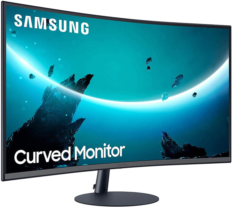 Samsung T55 27 inch FHD 1000R 75Hz Curved Gaming Monitor (LC27T550FDMXUE)