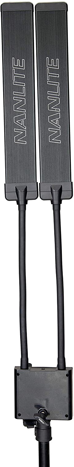 Nanlite Mira 26B Dual Flex Arm Beauty Light with USB Power Passthrough and Light Stand (MIRA26B)