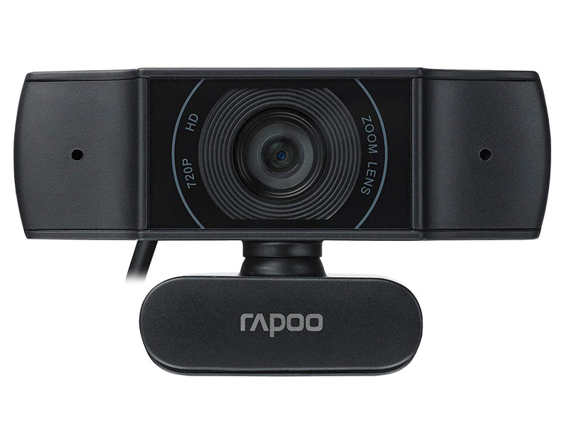 Rapoo C260 1080P 360° Horizontal, 100° Super Wide-Angle Webcam with Microphone for Live Broadcast Video Calling Conference