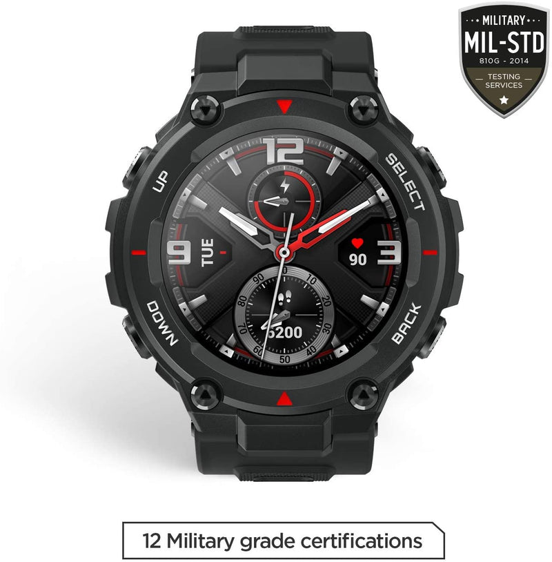 Amazfit T-Rex Smartwatch, Military Standard Certified (B082TYT6X4)