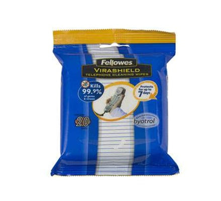 Fellowes V/S 20'S Telephone Cleaning Wipes (16TLV0002)