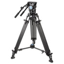 Sirui BCT-2203 Carbon Fiber Tripod & BCH-20 Video Head Bundle (BCT-2203+BCH-20)