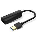 Vention USB 3.0-A To Gigabit Ethernet Adapter Gray 0.15m Aluminum Alloy Type (VEN-CEWHB)
