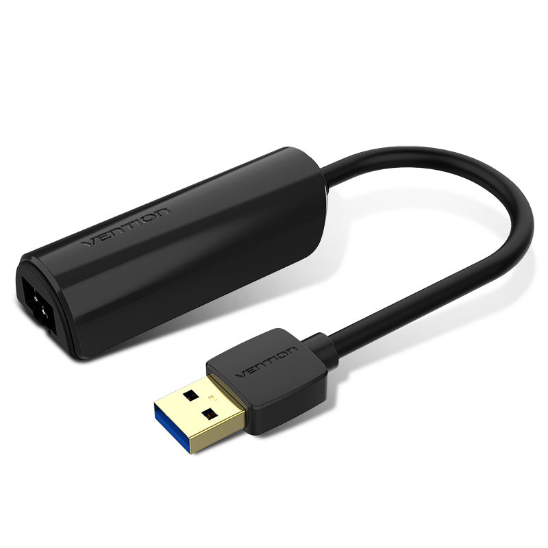 Vention USB 3.0-A To Gigabit Ethernet Adapter Gray 0.15m Aluminum Alloy Type (VEN-CEWHB)