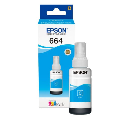 Epson Ink Cart T6642 Cyan -70ml  C13T66424A