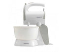 Kenwood HMP22.000WH 2.4Liters Hand Mixer with Bowl - 300W, 5 Speeds + Turbo function