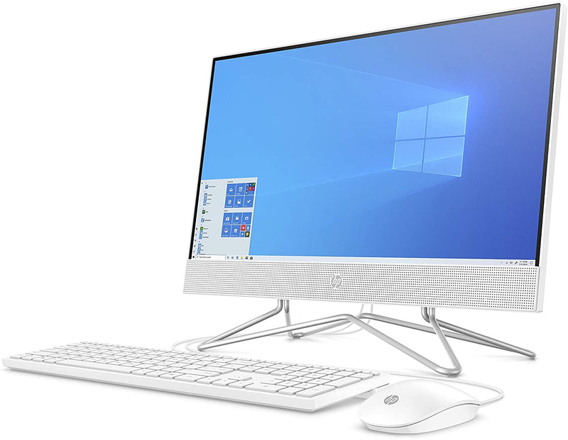 HP 200G4 All in One Desktop, 10 Gen Intel core i3-10110U, 21.5" Display, 8GB RAM, 1TB HDD, Intel Graphics, Windows 10, DVD-RW, Mouse and Keyboard White-295D3EA